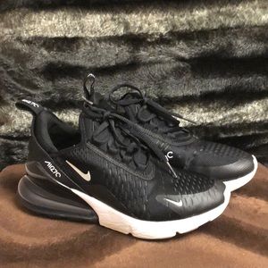 Black Nike Airmax 270 - Size 36/ Youth 4/Womens 5.5